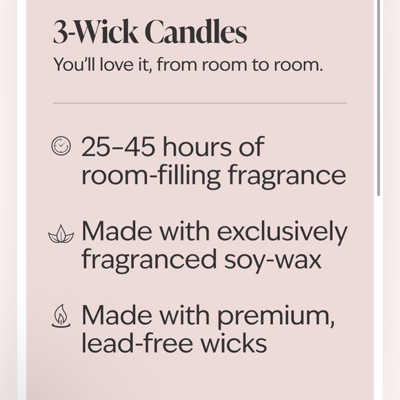 BATH BODY WORKS Pumpkin Apple 3-Wick Candle NWT - Picture 2 of 6